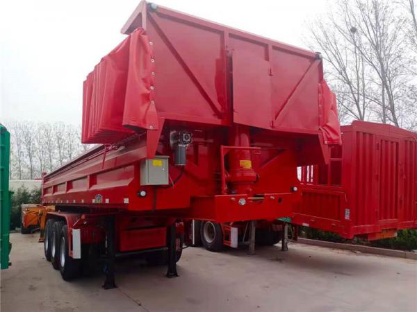 后翻自卸半挂车